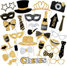 30 Pezzi Accessori Photo Booth