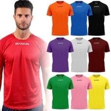 Givova Uno Calcio Uomo Teamwear Sport Fitness Allenamento Maglia MAC01 Nuovo