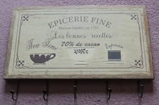 Accroche Torchons Vintage Country Corner "Epicerie fine"