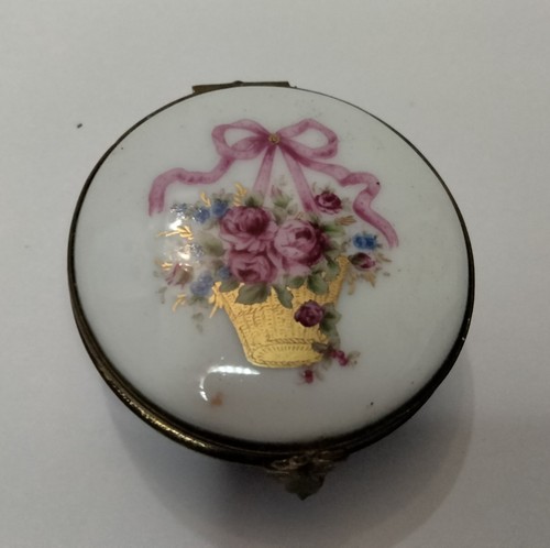 Portagioie vintage porcellana