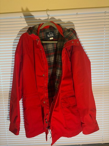 Woolrich parka rosso con - parka,