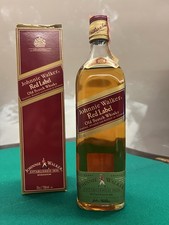 Johnnie walker red label old - red,