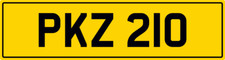 3x3 targa registrazione - pk,