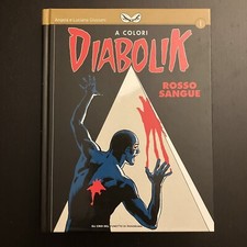 Fumetto DIABOLIK A COLORI n.1 UN TESORO ROSSO SANGUE Giussani graphic novel