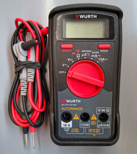 Multimetro digitale würth - multimetro,