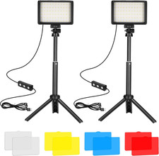 LED Luce Video 2-Pack, Luci