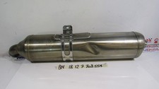 Exhaust terminal muffler