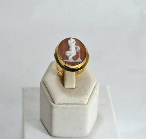 Anello argento 925 dorato - ,