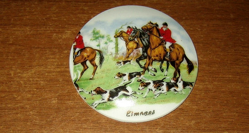 Placchetta miniatura limoges - miniatura,