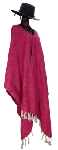 Poncho rosa sharpshooter clint - poncho,