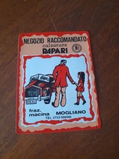 Adesivo vintage Negozio Raccomandato CALZATURE RAPARI Macina di Mogliano (Mc) 