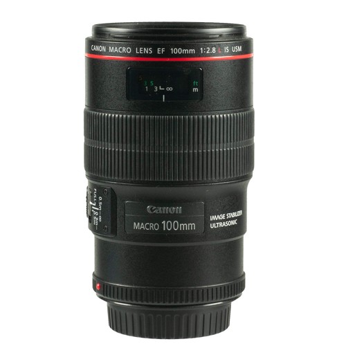 Canon 100 is - 100/2.8, usm