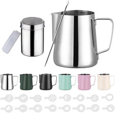 Bricco Latte in Acciaio Inox