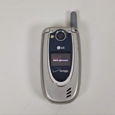 LG VX5200 Silver Flip Phone