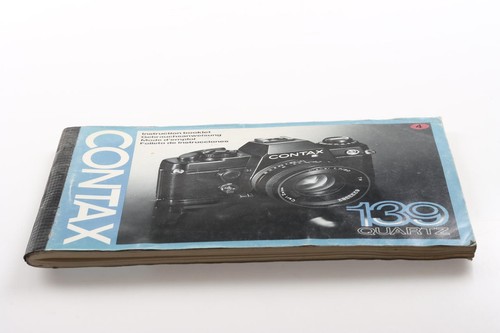 Contax 139 quartz istruzioni - 139,