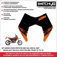 KIT ADESIVI GRAFICHE "SP01" per KTM 640 SMC DAL 2002 AL 2007 STICKERS DEKORE