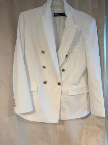 Zara blazer donna bianco - donna,