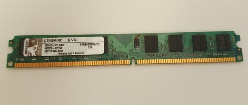 Ram 2gb kingston - kingston, kvr800d2n6/2g