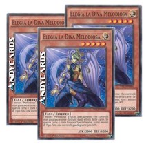 3x ELEGIA LA DIVA MELODIOSA (Elegy The Melodious Diva) Comune • NECH IT006 • 1Ed
