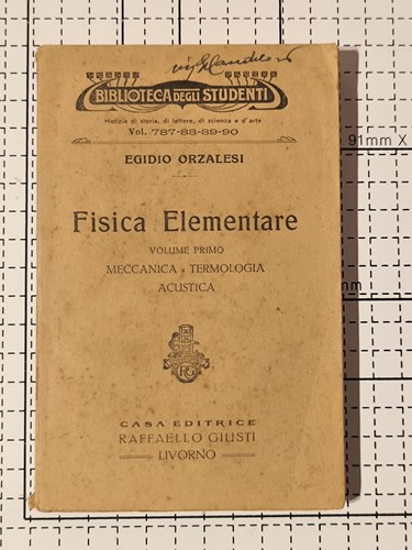 Fisica elementare vol - fisica, vol.