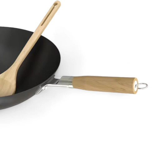 Padella wok ghisa - padella,