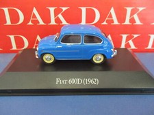 Die cast 1/43 Modellino Auto Fiat 600D 1962