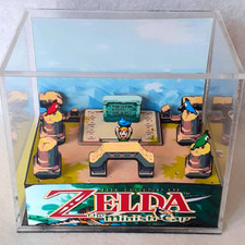 Zelda Minish Cap - Diorama 3D Cube fatto a mano - Videogiochi - Shadowbox