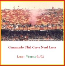 CD TIFO ULTRAS LECCE ANNI '90 - ULTRAS LECCE '90s  SUPPORTERS CD SONGS 