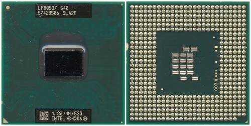 Cpu intel celeron 540 - intel, m