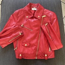 Giacca pelle donna - in,