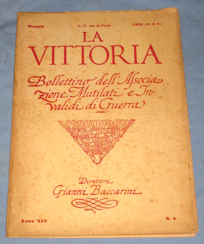 Vittoria maggio 1931 - la,
