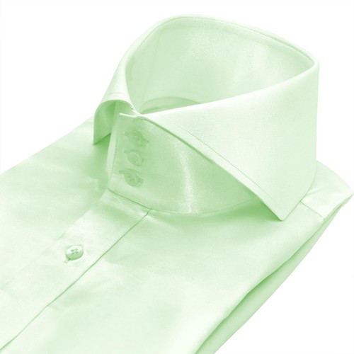 Camicia uomo collo alto taglio