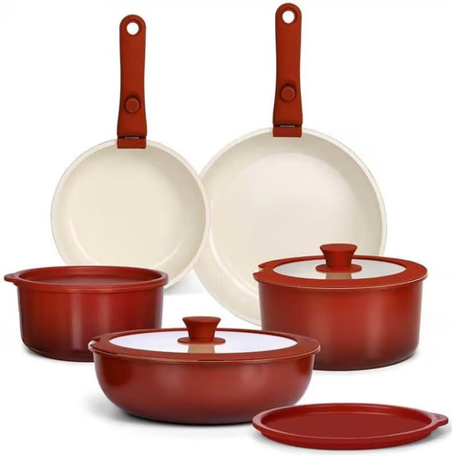 Pezzi set pentole e - pezzi,