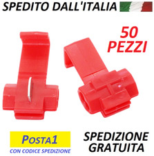 50 PEZZI. Morsetto elettrico