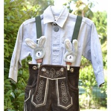 CAMICIA  BAMBINO IN STILE TIROLESE TG  98/2-3 anni