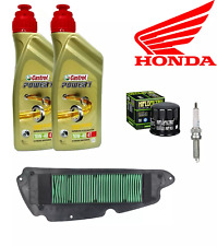 KIT/TAGLIANDO HONDA SH 350 2023 2024 OLIO CASTROL 10W40 FILTRO OLIO ARIA CANDELA