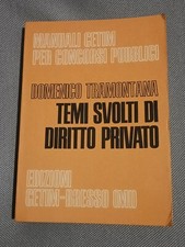 TEMI SVOLTI DI DIRITTO