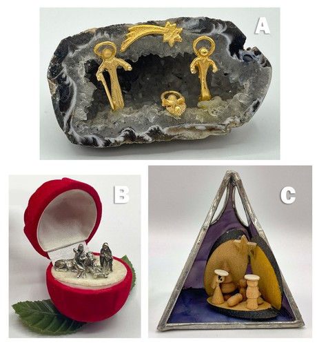 Lotto pezzi presepe - pezzi,, da
