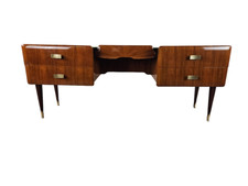 Credenza anni '60 in Mogano e Ottone | Cassettiera Modernariato | Mobile Design