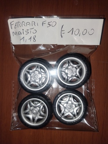 Kit ruote scala ferrari - kit, 1,18