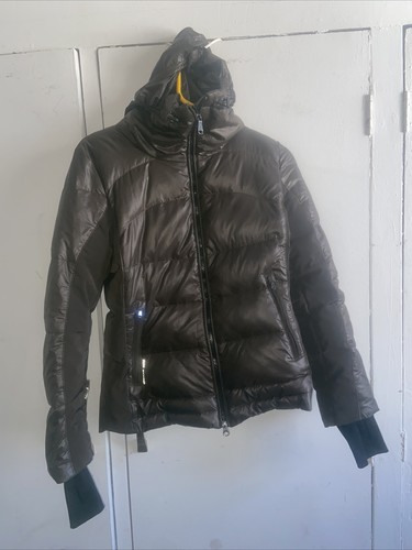 Cappotto donna marrone piumino