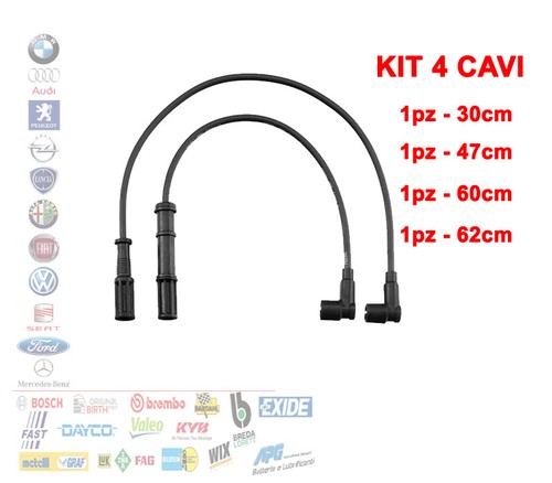Kit set cavi - per, fiat