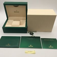 Rolex Watch Box Case 39137.08 Wave Small Green Uomo Originale r70218014