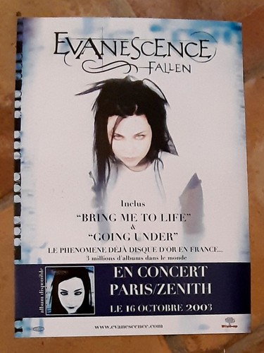 Publicité advert concert