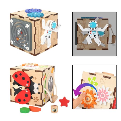 Cubo attività sensoriale - cubo,