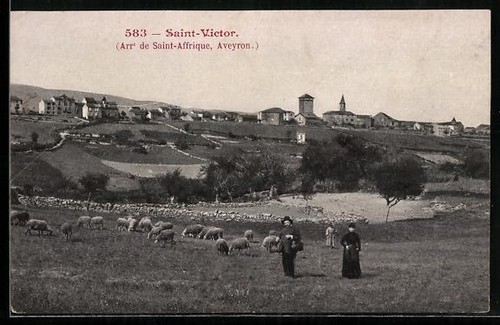 Cpa saint victor - cpa, saint-victor