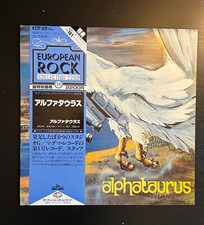 ALPHATAURUS S/T 1983 JAPAN LP OBI Banco MUSEO ROSENBACH PFM Osanna AREA Rare
