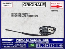 SUPPORTO MANIGLIA SERRATURA PORTIERA ANTERIORE DESTRA DX FIAT PANDA 3 mod 312