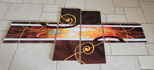 Trittico tela lino - su, 195