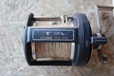 Mulinello da Pesca OKUMA T15L Titus 175 Gradi Sistema di Trascinamento a Leva ~ Usato ~ Mano Destra